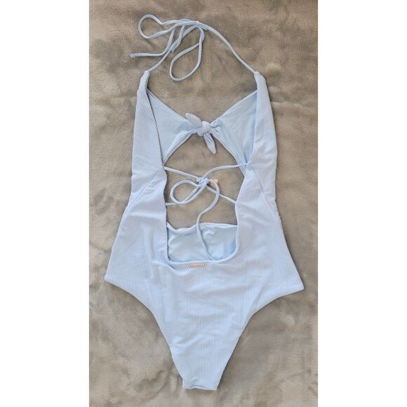 Spiritual Gangster Womens Go with The Flow One Piece Blue Skies - Picture 4 of 7